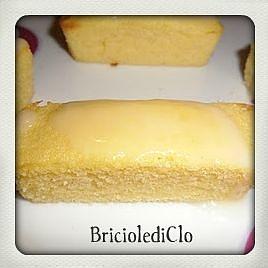 Mini plumcake al limone fondente