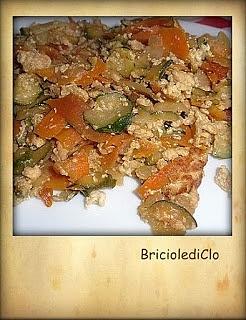 Strapazzata di tofu e verdure