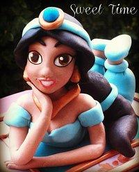 COME MANGIO IO: BARBIE E POCAHONTAS. una torta per una Principessa!!!!