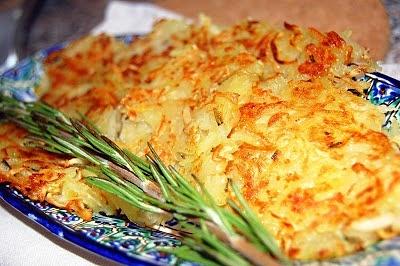 Rösti di patate e sedano rapa