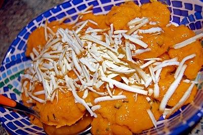 Gnocchi di zucca con rosmarino e ricotta affumicata