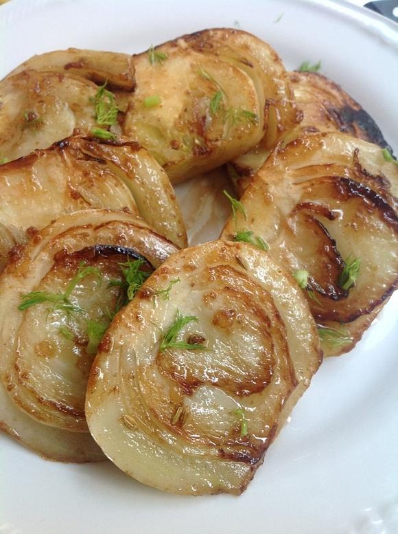 Finocchio caramellato alla Ottolenghi