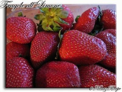 Fragole all limone