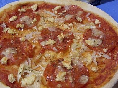 Pizza rustica con Grok