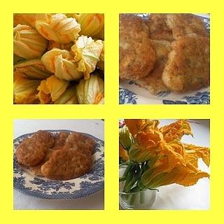 Fiori gialli di zucchina
