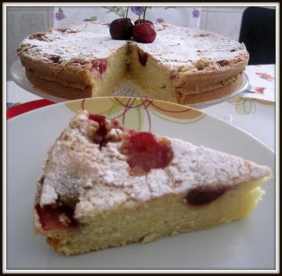 Torta con ciliegie di Alessandra