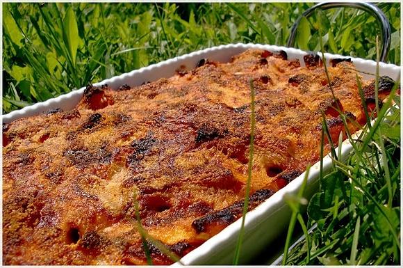 Pasta al forno semplice con avanzi e crosticina