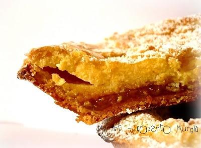 Crostatine con marmellata di arance e crema di ricotta