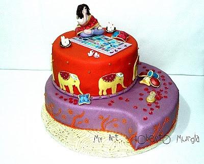 Yoga cake