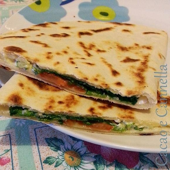Piadina con esubero di pasta madre