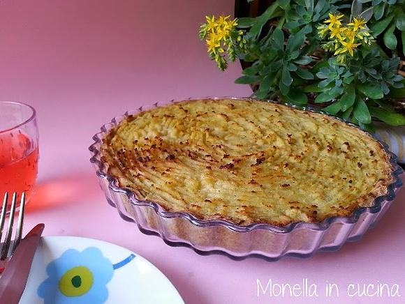 Torta salata di catalogna e patate