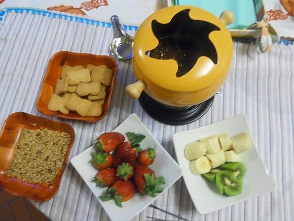 Fonduta di cioccolato