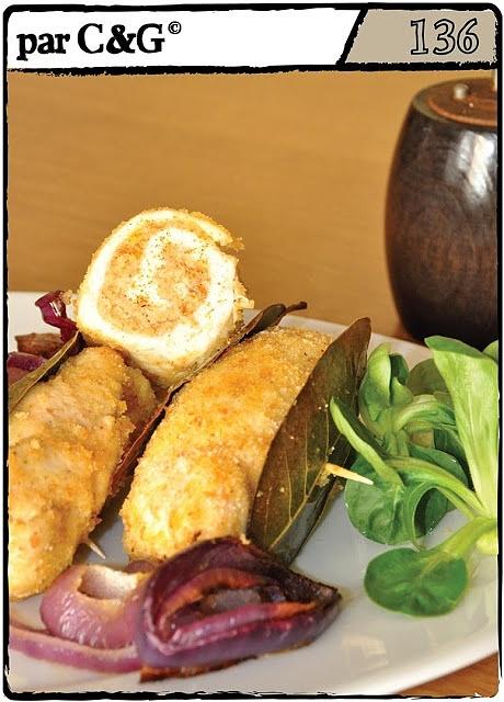 Involtini di pollo alla siciliana