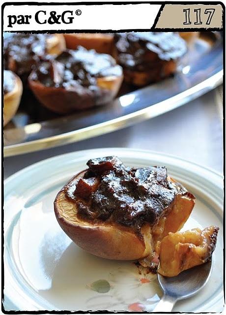 Peches farcies alla Piemontese
