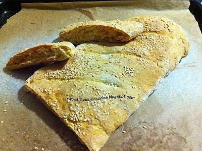 Ciabatta alle carote e semi di sesamo