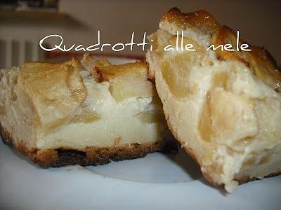 Quadrotti alle mele