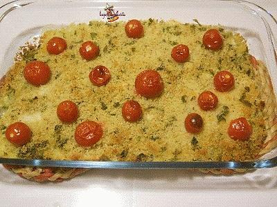 Filetti di pesce gratinati