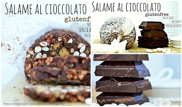 Salame al cioccolato rivisitato di Gabila