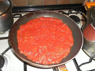 Carne alla pizzaiola con fonduta di formaggi