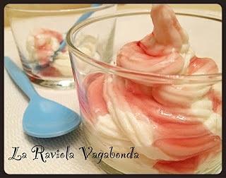 Gelato allo yogurt Dukan all'amarena