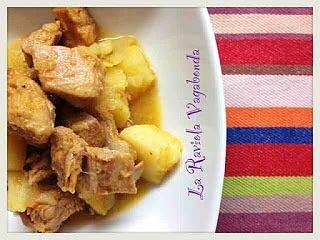 Spezzatino di tacchino e patate in pentola a pressione