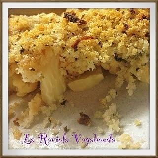 Cavolfiore in gratin con acciughe di Bruno Barbieri