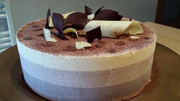 Bavarese tre cioccolati