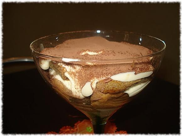 Tiramisù tradizionale in coppa