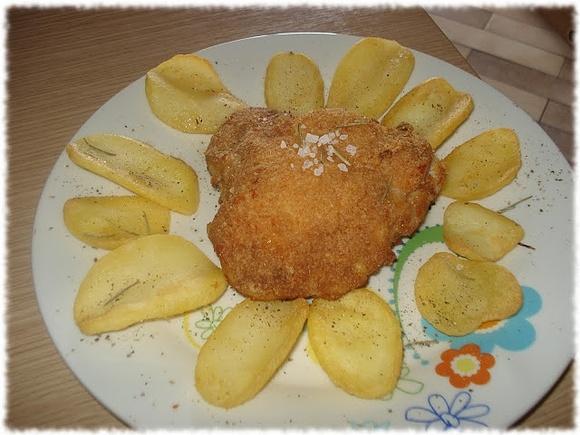 Sovracosce di pollo al forno con patate