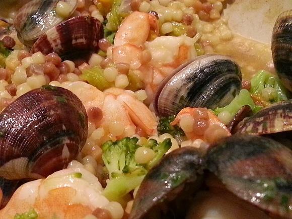Fregola risottata