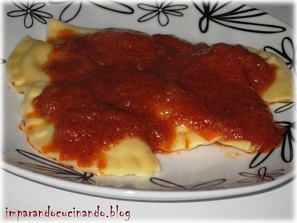 Ravioli ricotta e spinaci fatti in casa