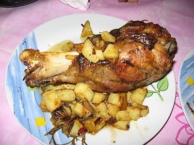 Stinco di maiale al forno