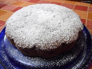 Torta al cioccolato fondente