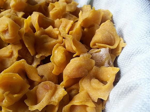 Tortellini in crema di Parmigiano di Massimo Bottura