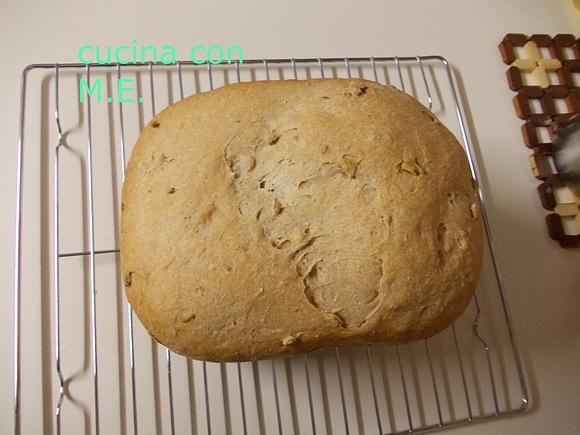 Pane integrale con semi di zucca