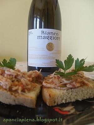 Crostini di pesce ghiaccio alla mediterranea