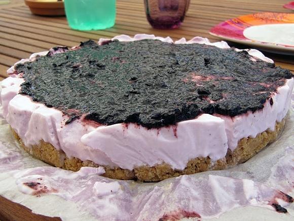 Torta fredda allo yogurt