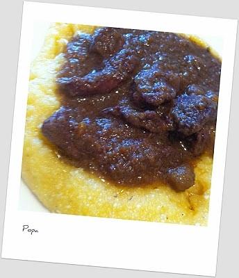 Brasato di capriolo con polenta