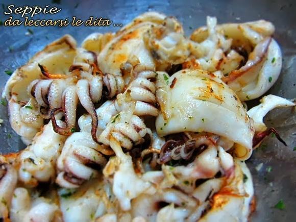 Seppie alla Griglia