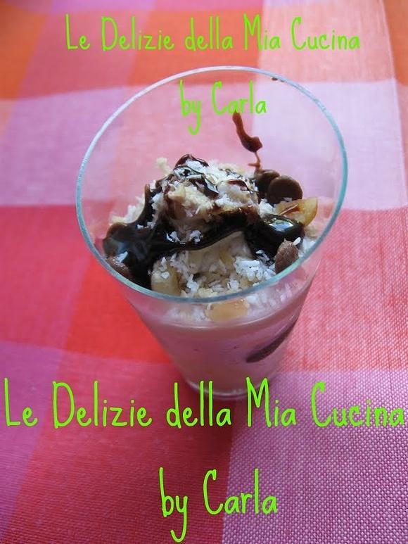 Bicchierini dolci alle mousse ciocco-caffè