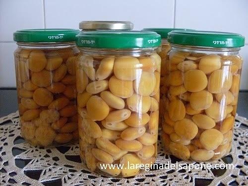 Deamarizzazione e conservazione dei lupini
