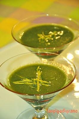 Centrofugato di barbabietola e limone