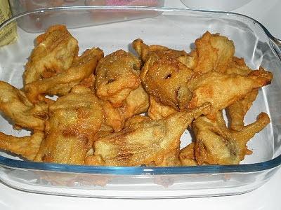 Carciofi fritti in pastella di farina di ceci