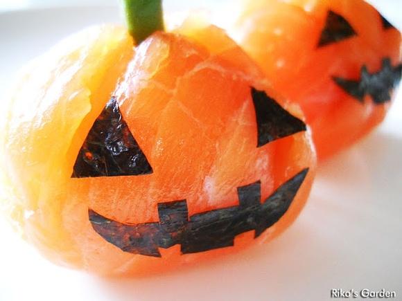 Temari sushi in versione Halloween
