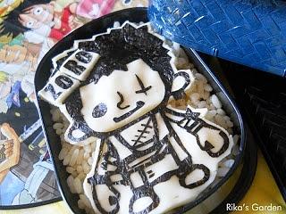 Nori art zoro bento one piece