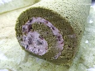 Roll Cake al Matcha verde