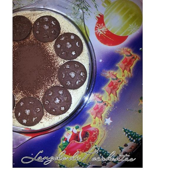 Pan di stelle dolce con nutella e cacao