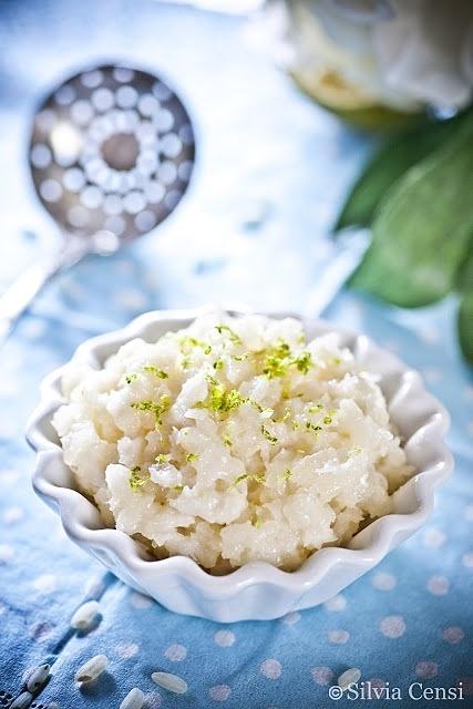Riso al latte di cocco e lime