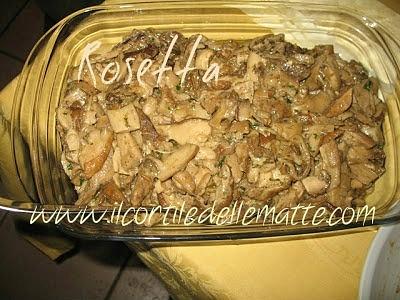 Funghi porcini trifolati di Rosetta