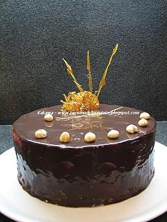 Mousse al cioccolato e caramello